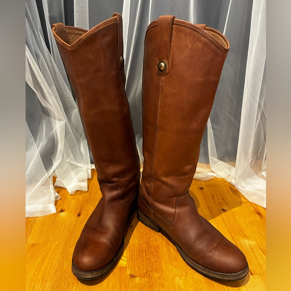 FRYE Brown Leather Boots